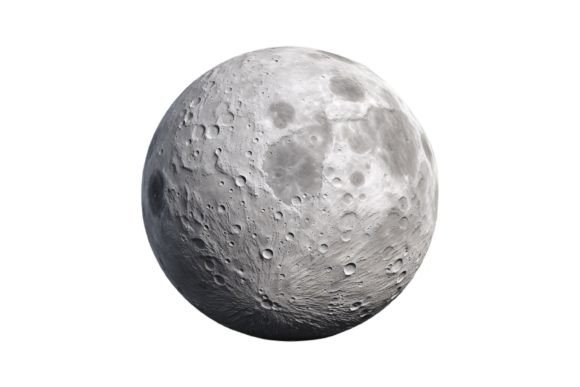 3D Moon Clipart Graphic Illustrations By Forhadx5