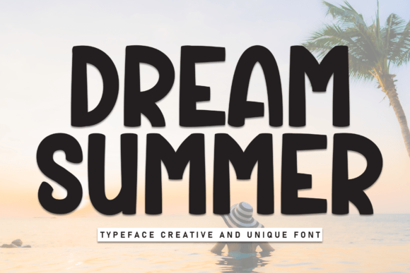 Dream Summer Sans Serif Font By Roronoa zoro.S.P.D
