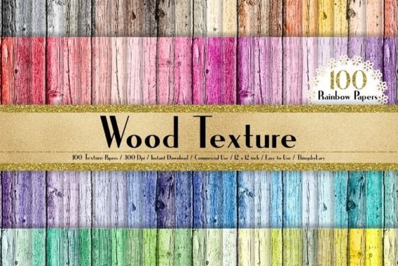 Rustic Wood Digital Papers Graphic Textures By ThingsbyLary