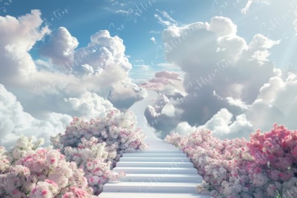 Stairway to Heaven Graphic Backgrounds By Sun Sublimation