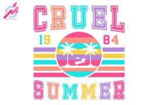 Cruel Summer Retro PNG Graphic Crafts By Craft Artist 1