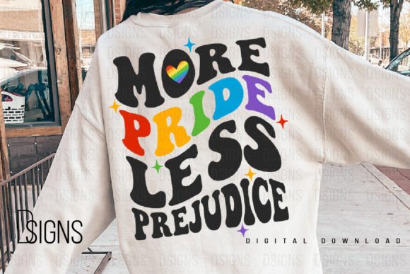 Pride Month LGBTQ Groovy Sublimation Graphic T-shirt Designs By DSIGNS