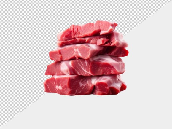 Raw Meat OnTransparent Background#08 Graphic Scene Generators By Design_love