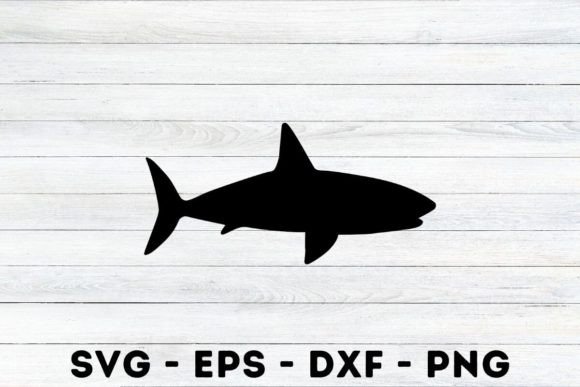 Shark Silhouette Svg Graphic Illustrations By MagaArt