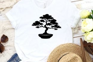 Tree Silhouette, Bonsai Tree SVG,PNG Graphic Web Elements By arthittm2 2