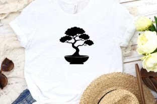 Tree Silhouette, Bonsai Tree SVG,PNG Graphic Web Elements By arthittm2 4