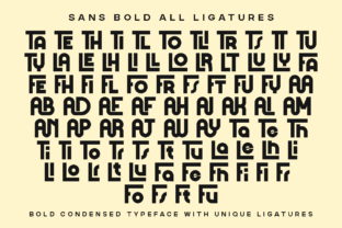 Tyllon Sans-Serif-Schriftarten Schriftart Von pandekastudio 10