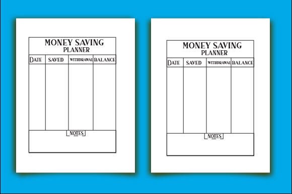 Money Saving Planner Journal Kdp Graphic KDP Interiors By Sanaulhq9095379
