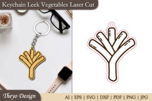 15 Design Keychain Vegetables Lasercut Graphic Crafts By Theyo Design 9