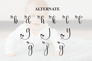 Big Baby Script Fonts Font Door Strongkeng Old 8