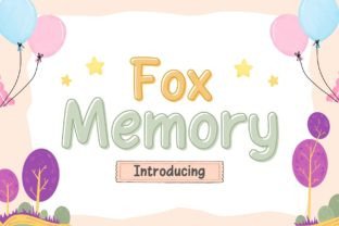 Fox Memory Script & Handwritten Font By Fox7 1