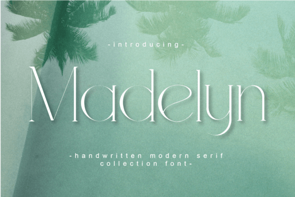 Madelyn Serif Font By hl_studio
