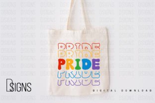 Pride Month LGBTQ Stacked Sublimation Gráfico Diseños de Camisetas Por DSIGNS 3