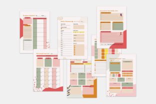 Editable Canva Life Planner Bundle Pack Afbeelding KDP-ontwerpen Door mnt-creator 4
