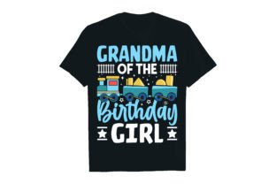 GRANDPA of the BIRTHDAY GIRL Graphic T-shirt Designs By Rextore 2