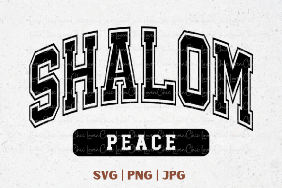 Sharom God of Our Peace Graphic T-shirt Designs By Sabuydee Design