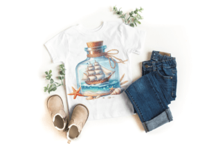 Travel Nautical Clipart - Beach Clipart Graphic Illustrations By Artistic Revolution 5