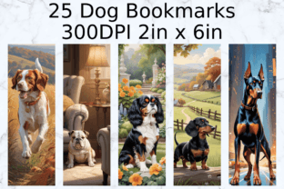 25 Dog Bookmarks 1 Graphic AI Graphics By W&L Designs PA 2