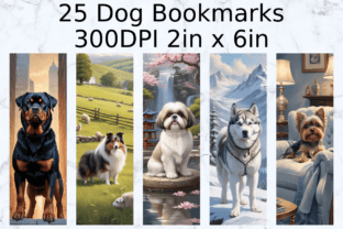 25 Dog Bookmarks 1 Graphic AI Graphics By W&L Designs PA 5