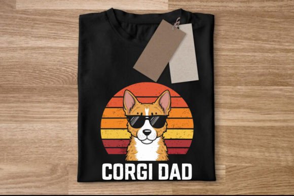 Corgi Dad,Dog Tshirt Graphic Crafts By mamtaj019838