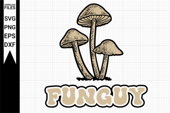 Funguy Funny Svg Png Graphic Crafts By NetArtStudio