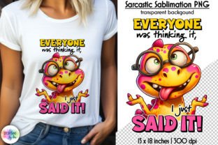 Funny Quotes, Sarcastic Sublimation Graphic T-shirt Designs By Designs by Ira 2