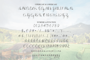 Countryside Script & Handwritten Font By andikastudio 7