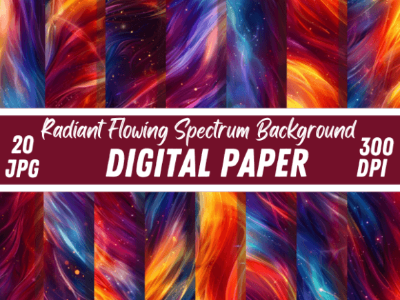 Flowing Spectrum Abstract Background Grafik Hintegründe Von Creative River
