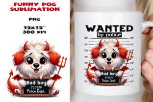 Funny Dog Mug Saying. Sublimation PNG. Graphic AI Illustrations By NadineStore