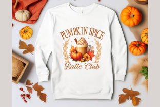 Pumpkin Spice PNG Coquette Fall Autumn Graphic T-shirt Designs By TBA Digital Files 3
