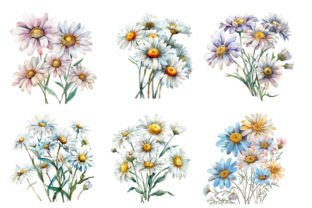Daisy Flower Graphic AI Transparent PNGs By Nayem Khan 1