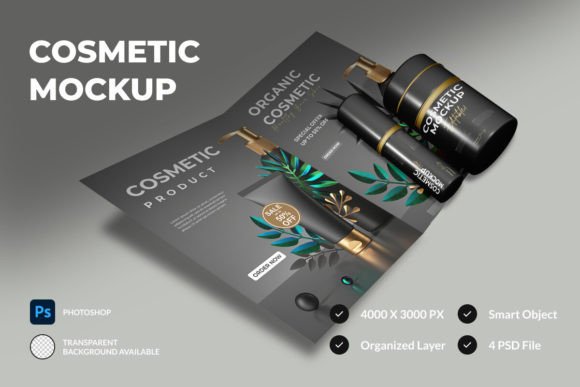 Cosmetic Mockup Graphic Product Mockups By twinletter