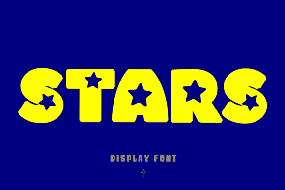 Stars Decorative Font By Infontree