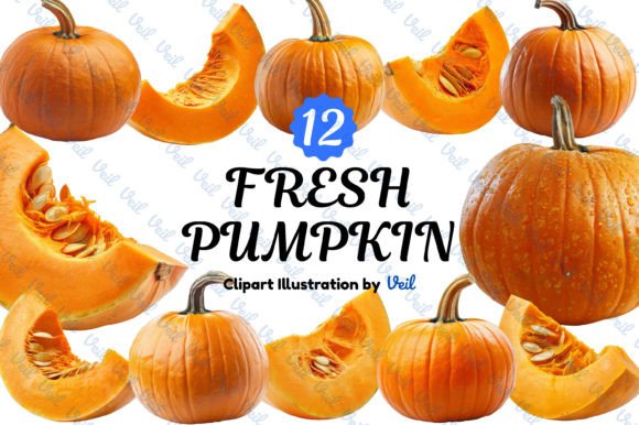 Fresh Pumpkin Graphic Illustrations By Veil