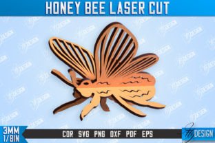 Honey Bee Laser Cut Design Bundle | CNC Graphic 3D SVG By flydesignsvg 9