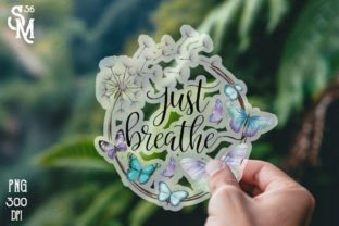 Just Breathe Clipart PNG Graphics Graphic Crafts By StevenMunoz56 6