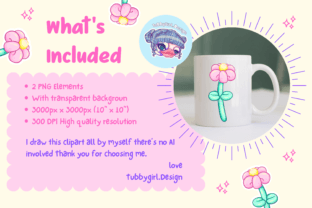 Pink Flower Balloon Clipart Png Grafika Rękodzieła Przez Tubbygirl Design 3