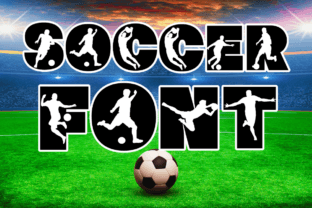 Soccer Decorative Font By Kalilaart 1