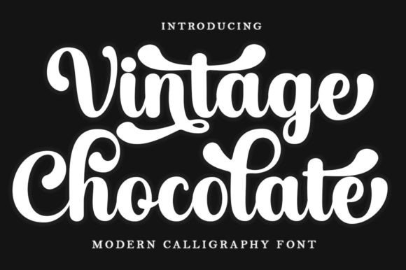 Vintage Chocolate Script & Handwritten Font By madjack.font