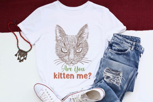 Are You Kitten Me Illustration Artisanat Par DollarSmart
