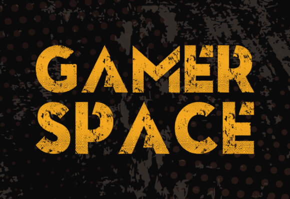 Gamer Space Sans Serif Font By GraphicsNinja