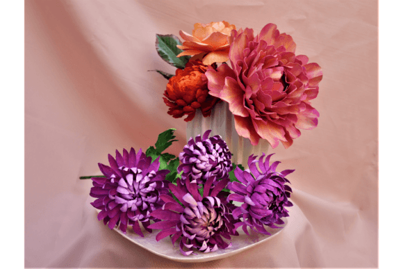 Lili Galon Paper flowers 3D SVG Craft By 3D SVG Crafts