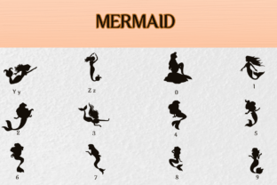 Mermaid Dingbats Font By Jeaw Keson 4