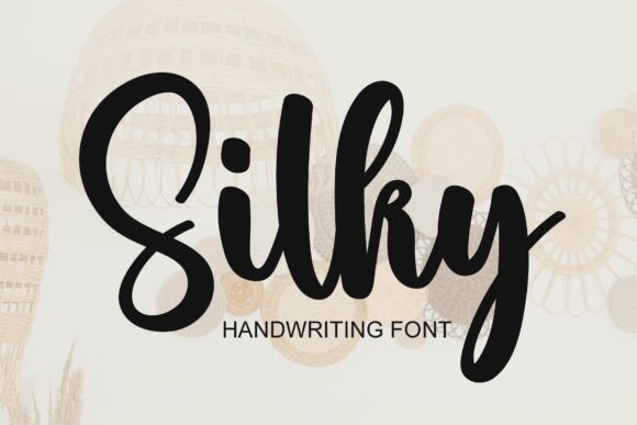Silky Script & Handwritten Font By YanStudio