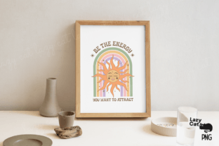 Boho Celestial Sun PNG Sublimation Graphic Crafts By Lazy Cat 7