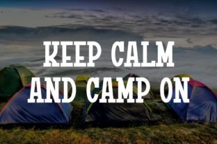 Camping Stickers Slab Serif Font By Pian45 4