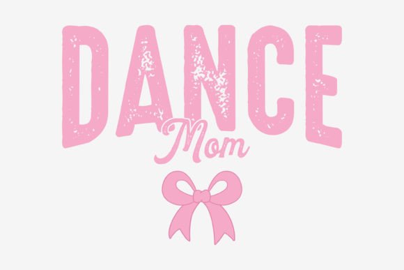 Coquette Pink Dance Mom Mama Svg Png Graphic T-shirt Designs By Svg Box