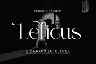 Leficus Serif Font By jeritype 1