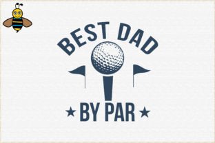 Best Dad by Par Graphic Crafts By Sublimation Design 1