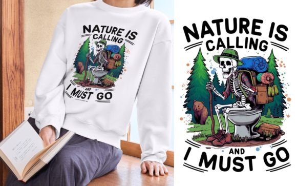 Nature is Calling and I Must Go Graphic Crafts By A Design